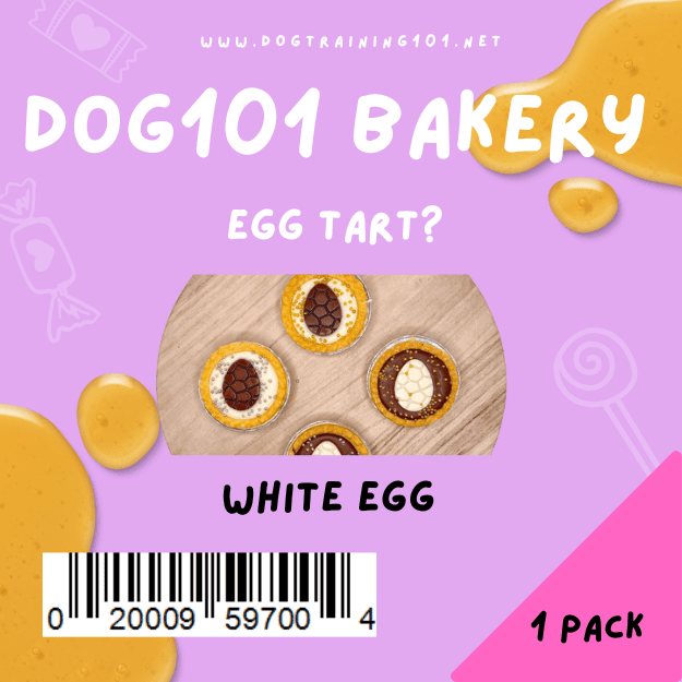 Pawfect Treats Chicken (White) Egg Tart Biscuit