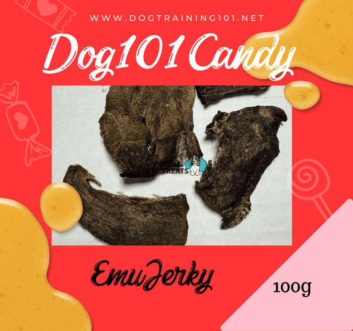 Dogtraining101 Jerky / Emu Emu Jerky 100g