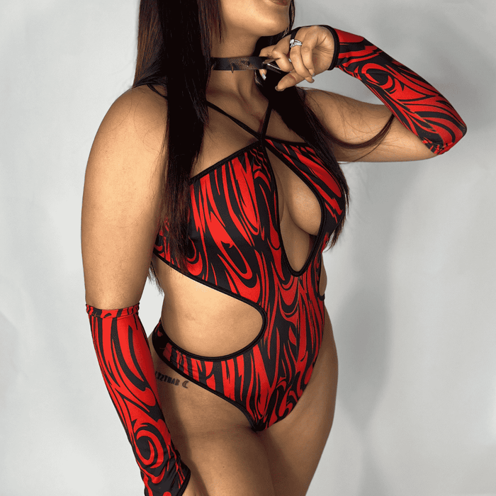 Enter the Voyd Crossed Body Suit - Smokin Resin Company