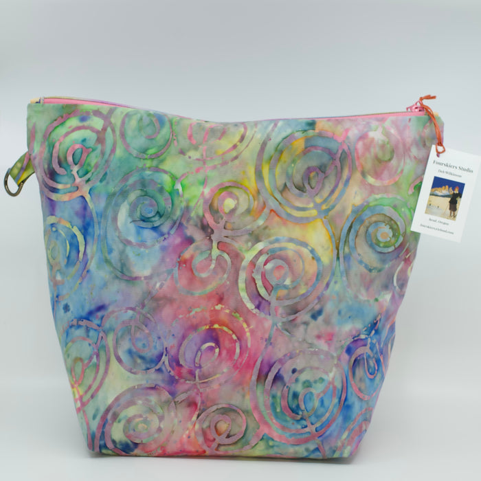 Fat Quarter Zip - Batik Pastel Rainbow