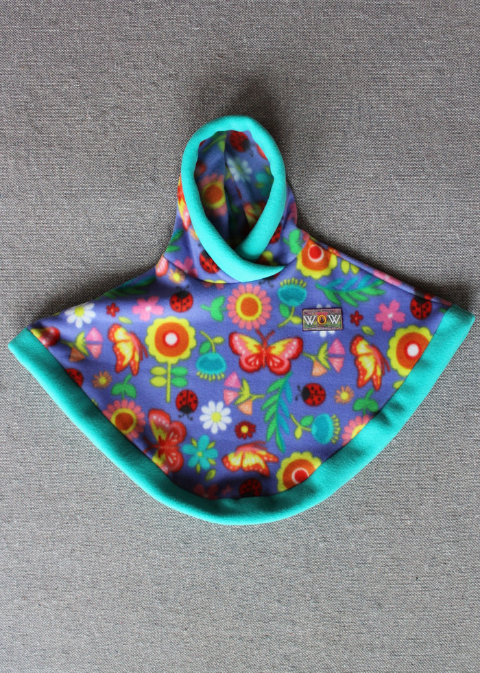 Flower Power Baby Poncho