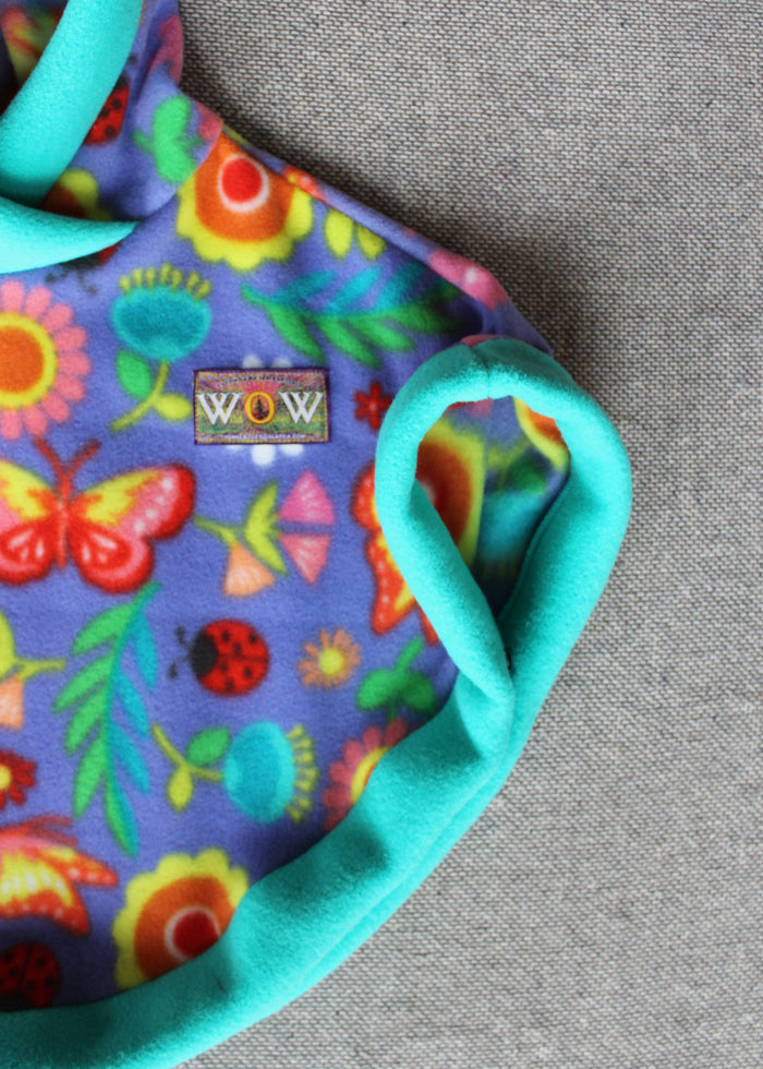 Flower Power Baby Poncho