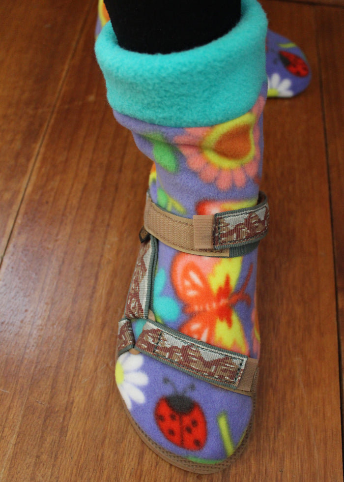 Flower Power Women's Slipper Socks