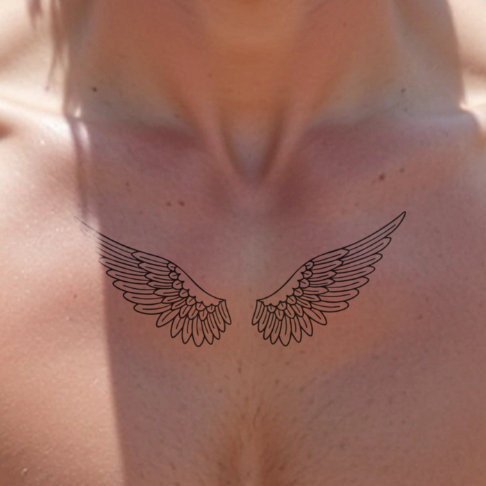 Flügel Tattoo