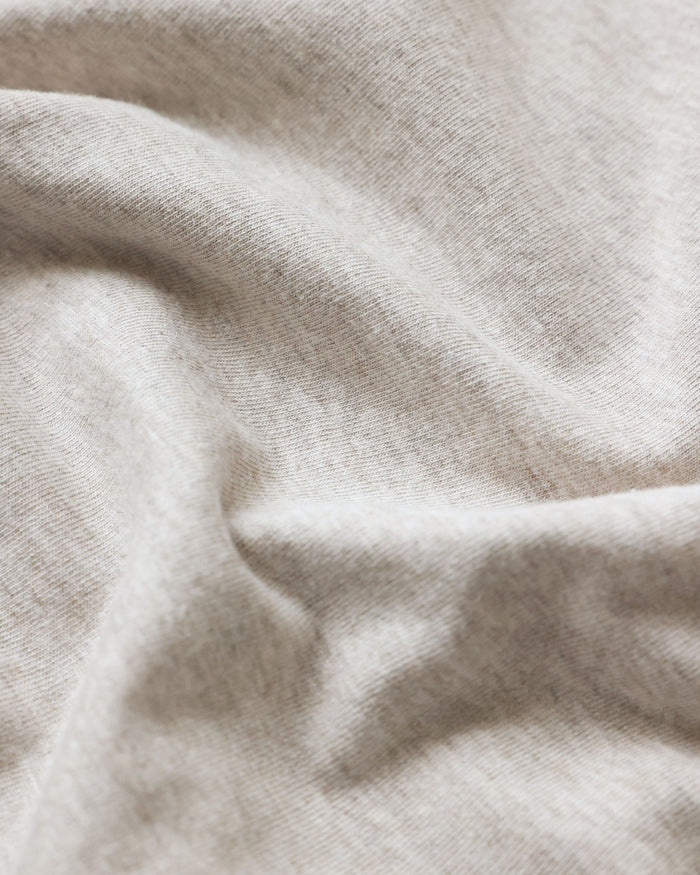 Made in Canada Friday V-Neck Tee Oatmeal 100% Organic Cotton - Province of Canada