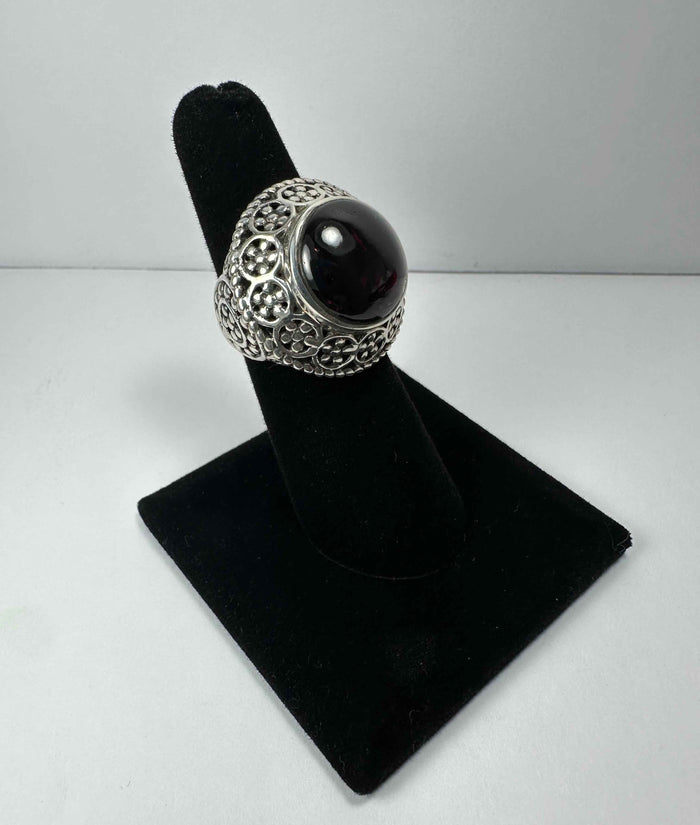Garnet Ring - Size 6 - Smokin Resin Company