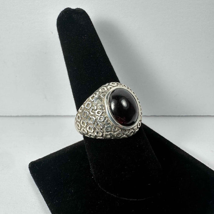 Garnet Ring - Size 8.5