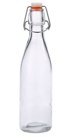 Genware Glass Swing Bottle 0.5L / 17.5oz (Box Of 12)