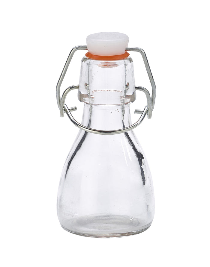 Genware Glass Swing Bottle 7.5cl / 2.6oz (Box Of 24)