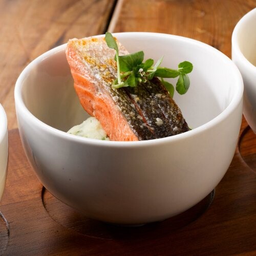 Genware Porcelain Chip/Soup Bowl 10.5cm  (Box Of 6)