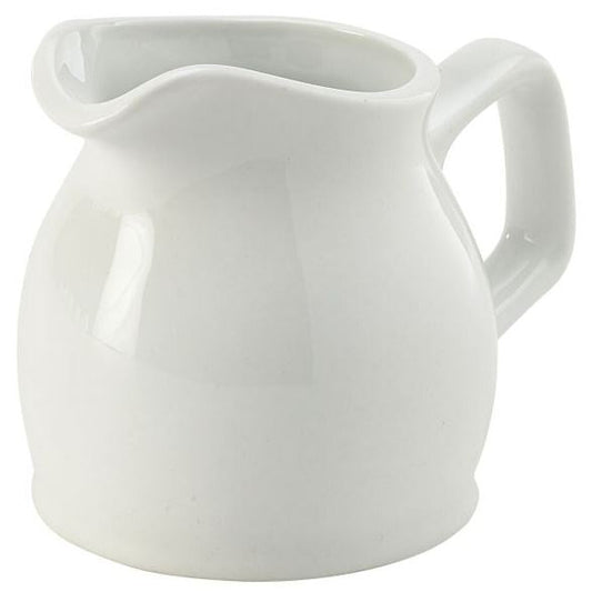Genware Porcelain Jug 14cl / 4.92oz (Box Of 6)
