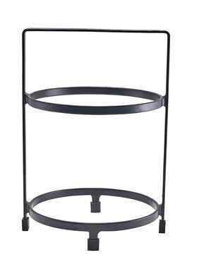 Genware Two Tier Presentation Plate Stand 20.5 x 21.5 x 30.5cm (L x W x H)