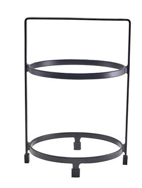Genware Two Tier Presentation Plate Stand 20.5 x 21.5 x 30.5cm (L x W x H)