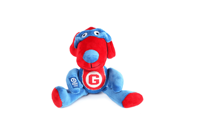 Gigwi Gigwi Agent Dog Plush with Tennis Ball