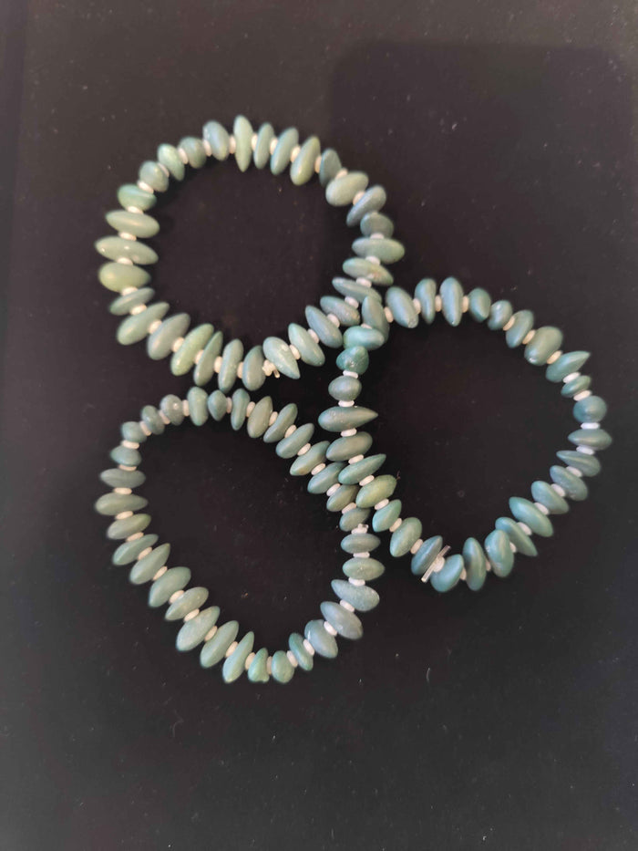Gobi Desert Agate Beaded Bracelet, Gobi Desert, China