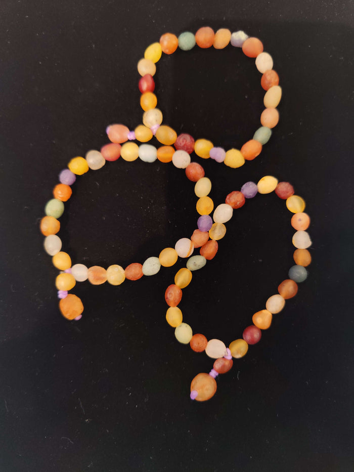 Gobi Desert Agate Beaded Bracelet, Gobi Desert, China - Smokin Resin Company