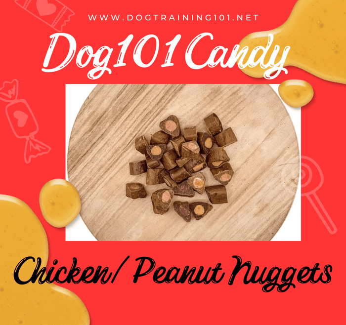 Dogtraining101 Grain Free Chicken Peanut Butter Nuggets 150g