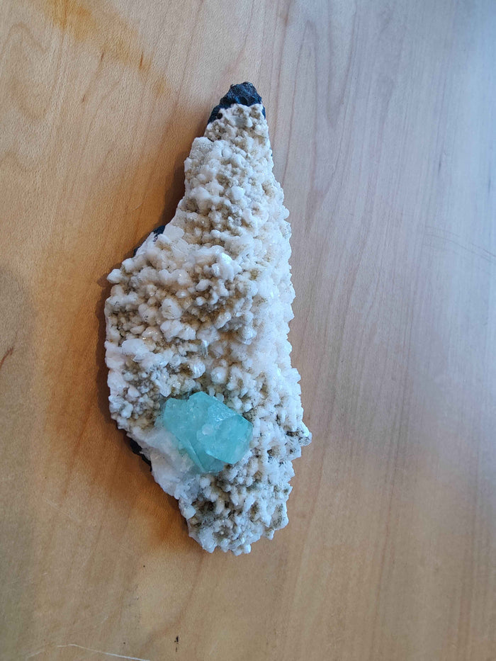 Green Apophyllite with Mordenite - Smokin Resin Company