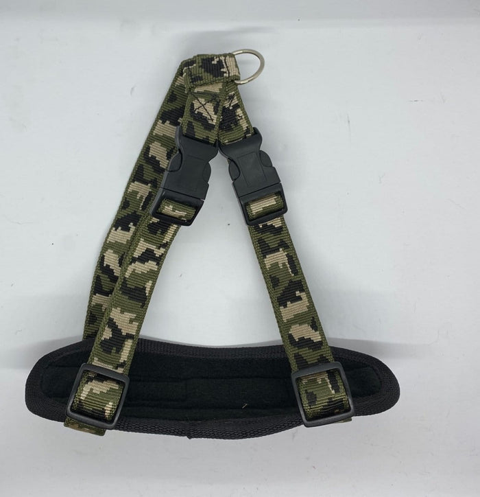 Dogtraining101 Retail Super Store Green Camo Premium Harness (Large)