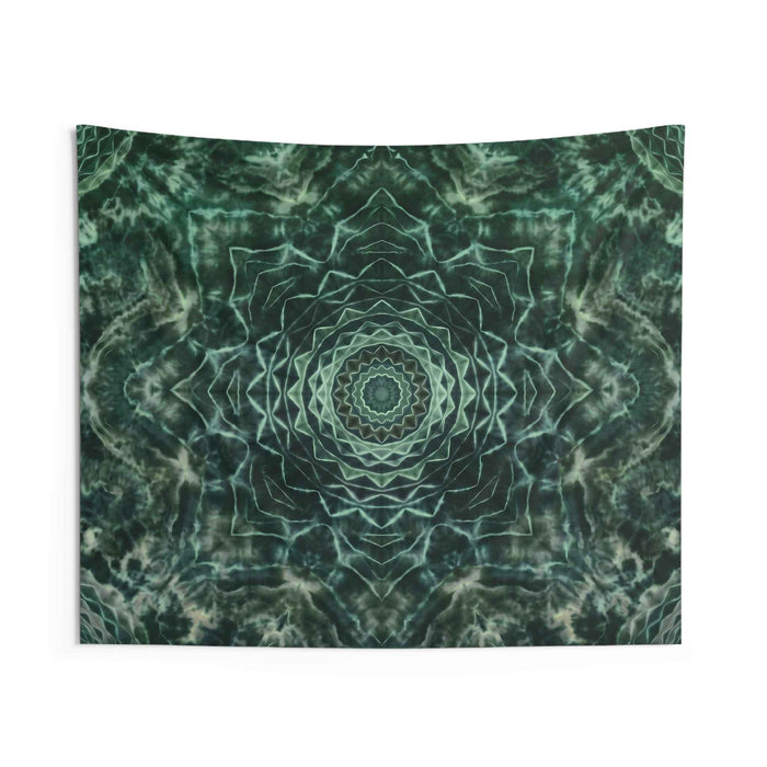 Green Mandala Wall Tapestry - Smokin Resin Company