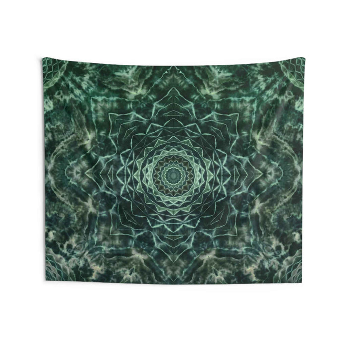 Green Mandala Wall Tapestry - Smokin Resin Company
