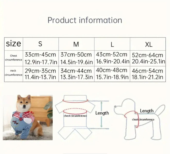 Dogtraining101 Retail Super Store Halloween Horror Doll Costume