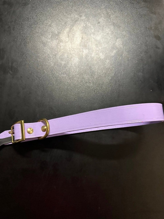 Dogtraining101 Puppy Hand Painted Leather -  Lilac