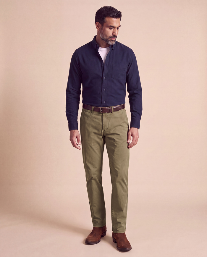 Made to Measure / Olive Cotton Twill / Standard