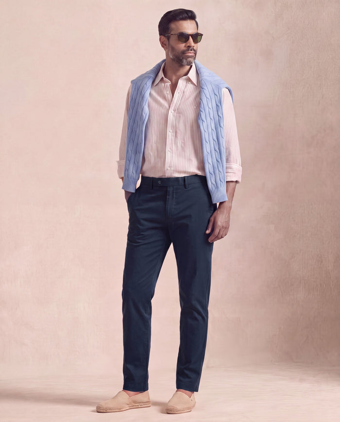 Made to Measure / Navy Cotton Twill / Standard