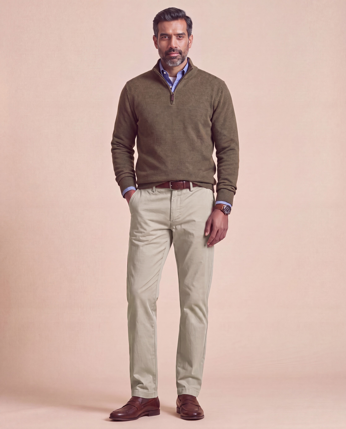 Made to Measure / Sand Cotton Twill / Standard