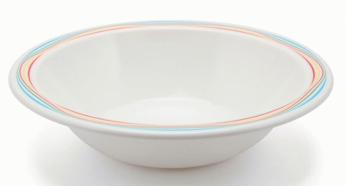Harfield Duo Polycarbonate Bowl 17.3cm With Patterned Rim (026P)