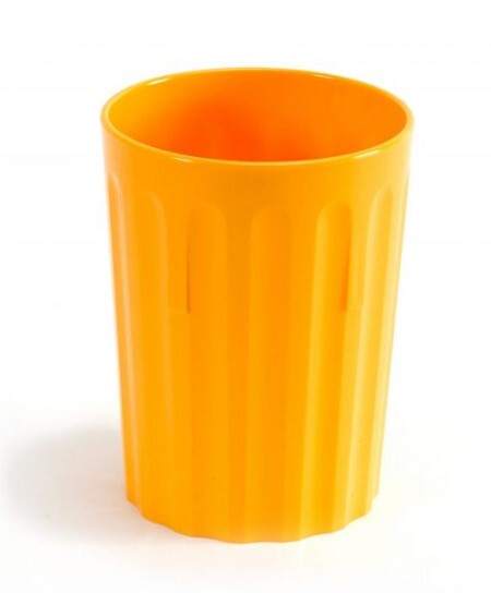 Harfield Polycarbonate Fluted Tumbler 250ml (019)