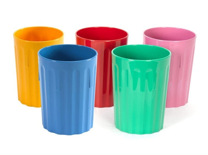 Harfield Polycarbonate Fluted Tumbler 250ml (019)