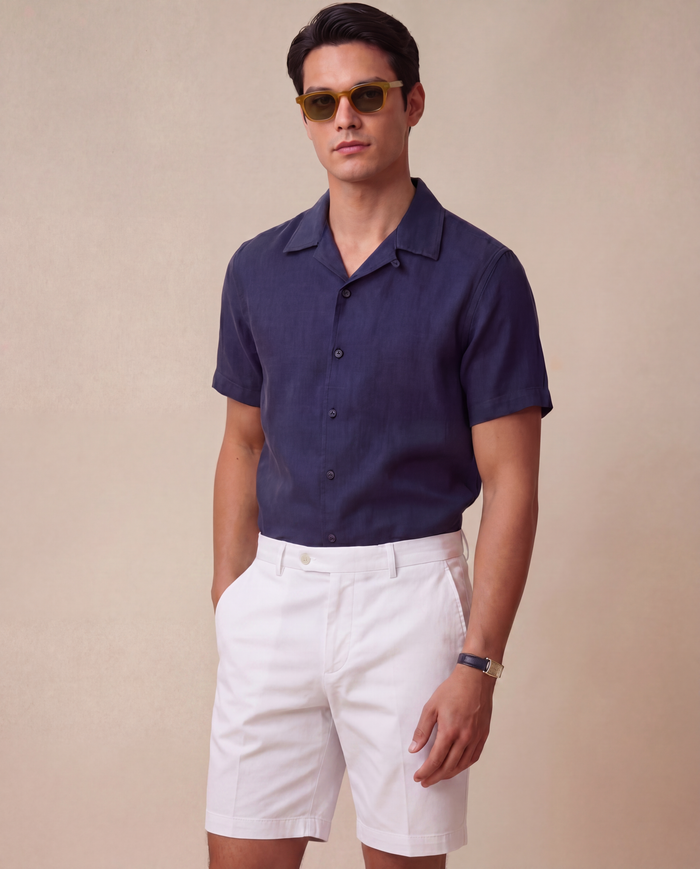 Made to Measure / Dark Indigo Linen / Standard