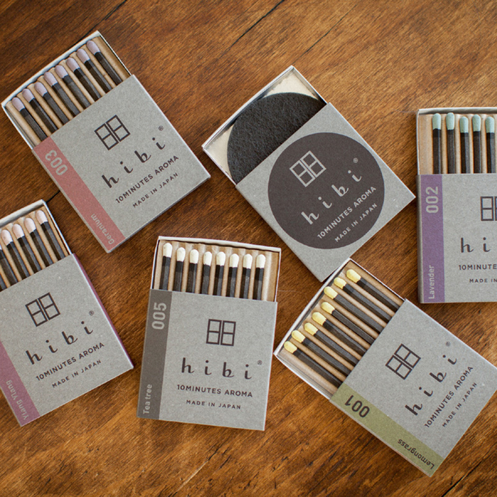 HIBI 8 Incense Matches - Cedar Wood