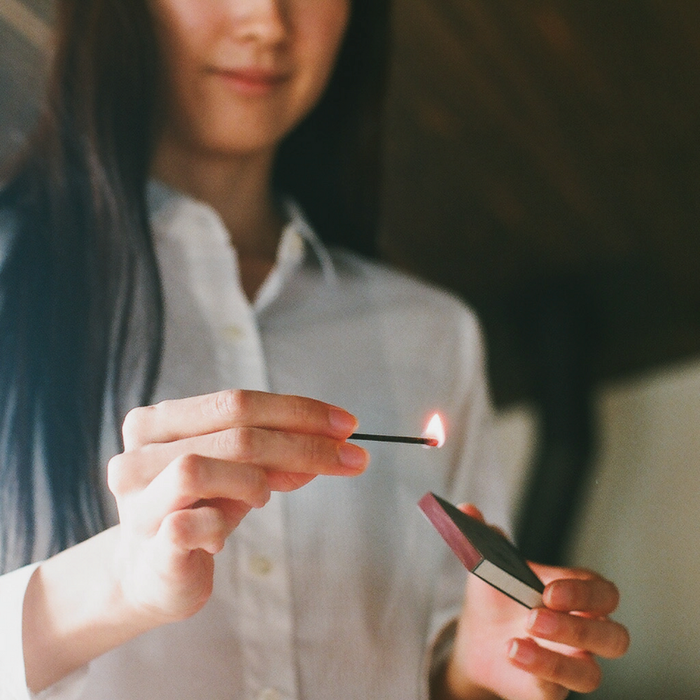 HIBI 8 Incense Matches - Geranium