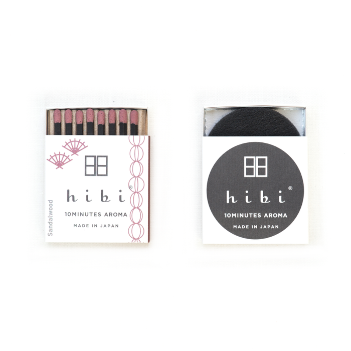 HIBI 8 Incense Matches - Sandalwood