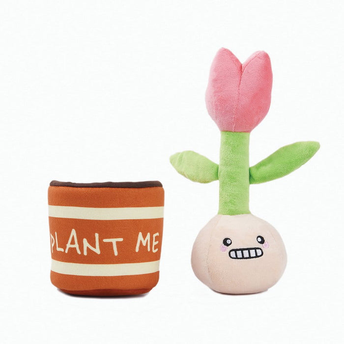 Dogtraining101 Retail Super Store HugSmart Fuzzy Friends Puppy Garden Tulip