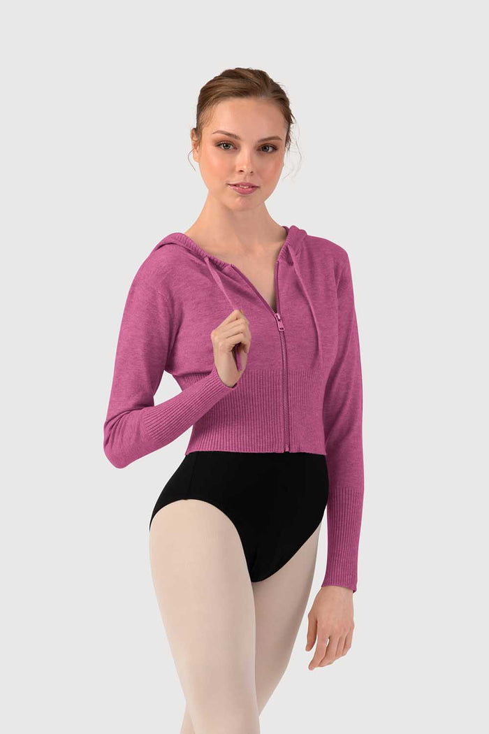 J513003 - Bloch Orion Knit Womens Long Sleeve Hoodie
