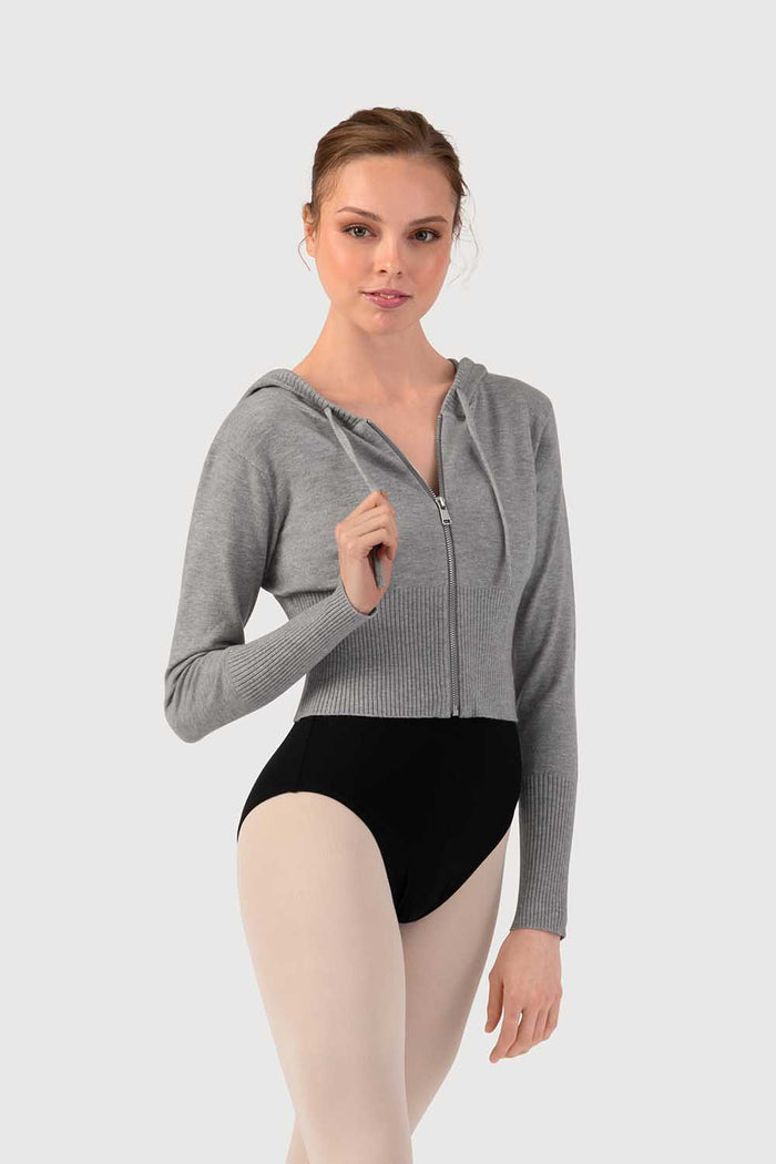J513003 - Bloch Orion Knit Womens Long Sleeve Hoodie