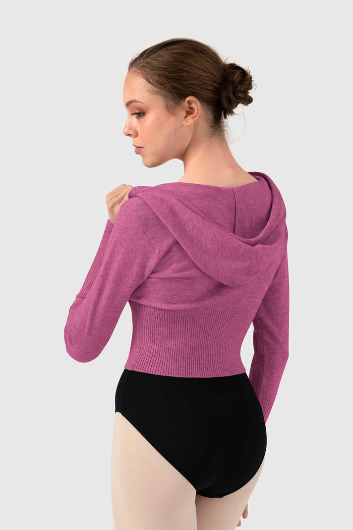 J513003 - Bloch Orion Knit Womens Long Sleeve Hoodie