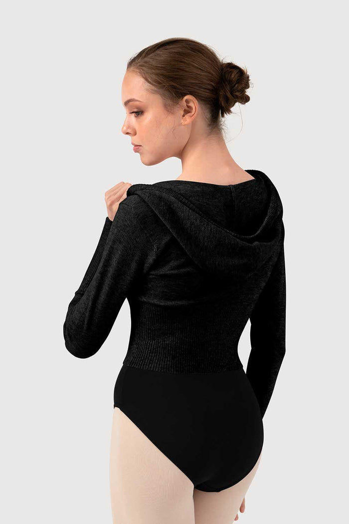 J513003 - Bloch Orion Knit Womens Long Sleeve Hoodie