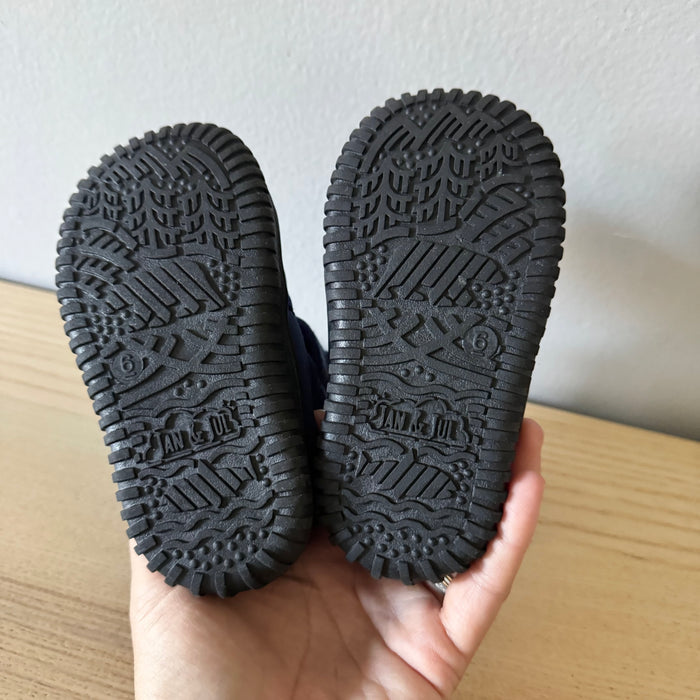 Jan & Jul / Blue snow boots / US6