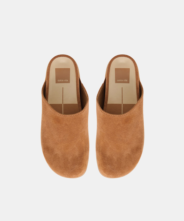 JONEY FLATS BROWN SUEDE