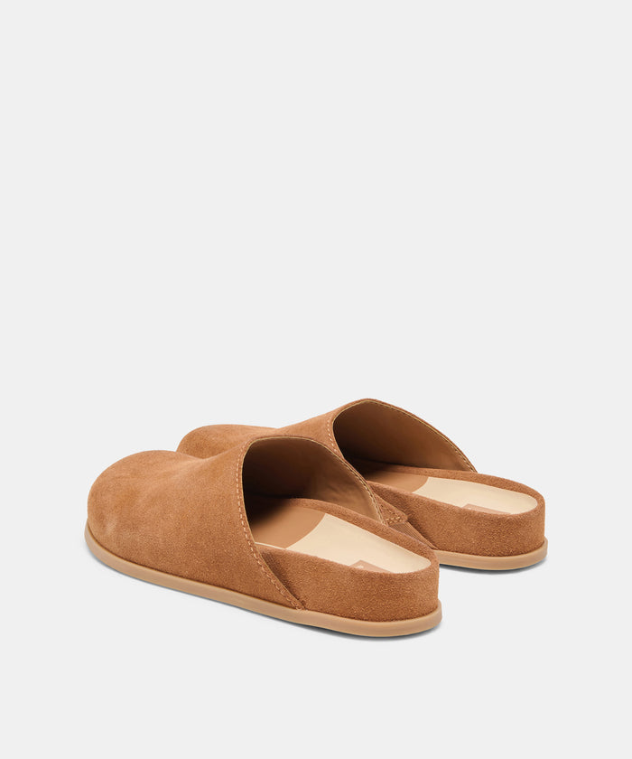 JONEY FLATS BROWN SUEDE