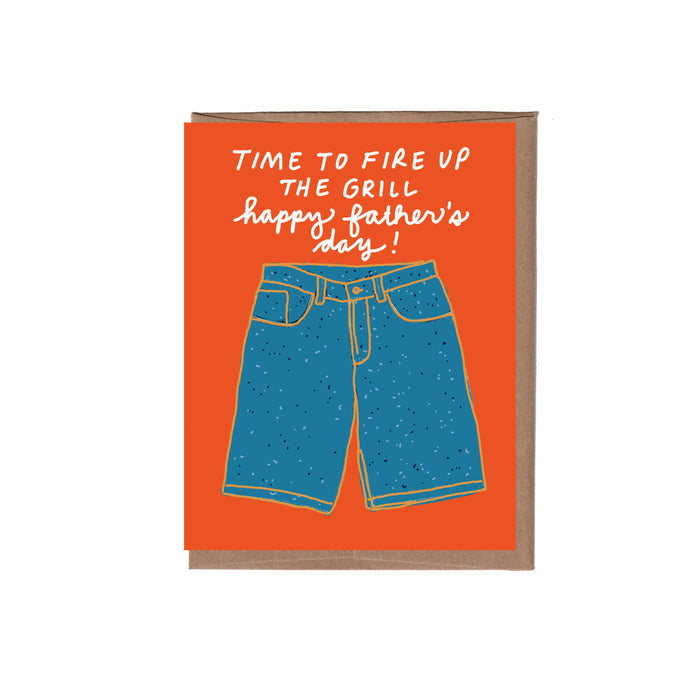 Jorts Father's Day Greeting Card