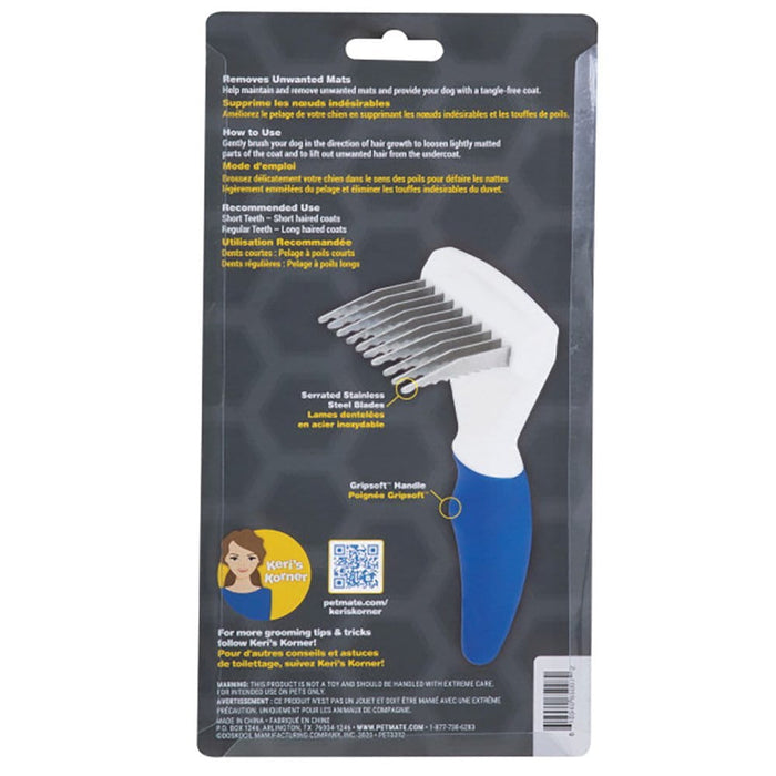 JW JW GripSoft DEMATTING RAKE 20x7.5cm