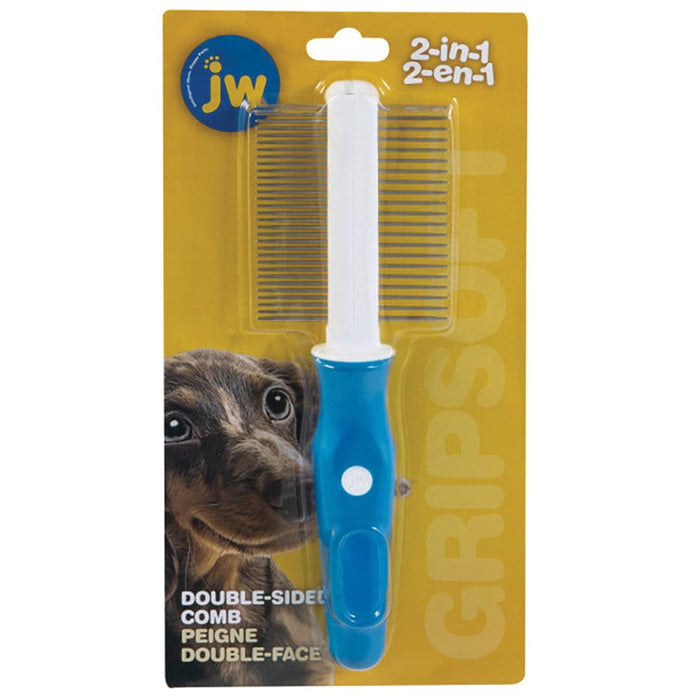 JW JW GripSoft DOUBLE SIDED COMB 21.5cm