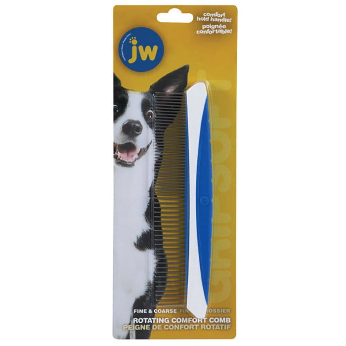 JW JW GripSoft ROTATING COMFORT COMB Fine & Coarse 20cm