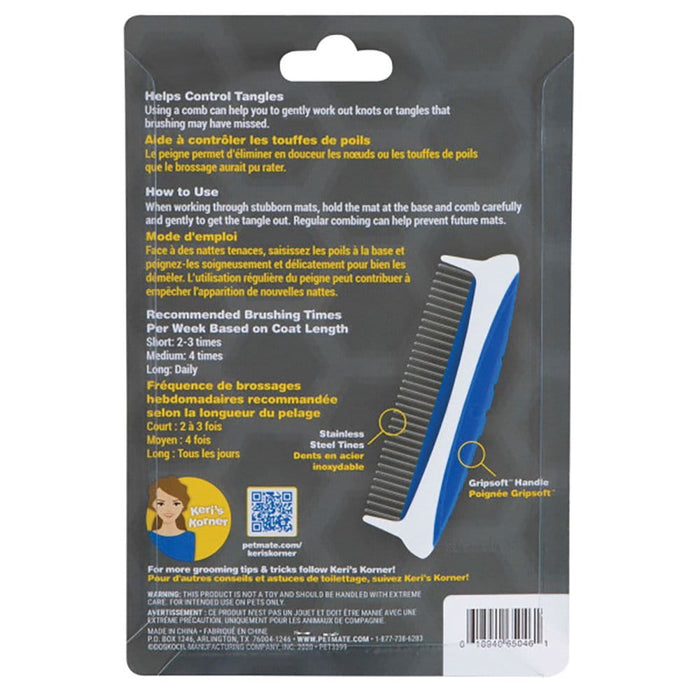 JW JW GripSoft ROTATING COMFORT COMB Medium 13cm